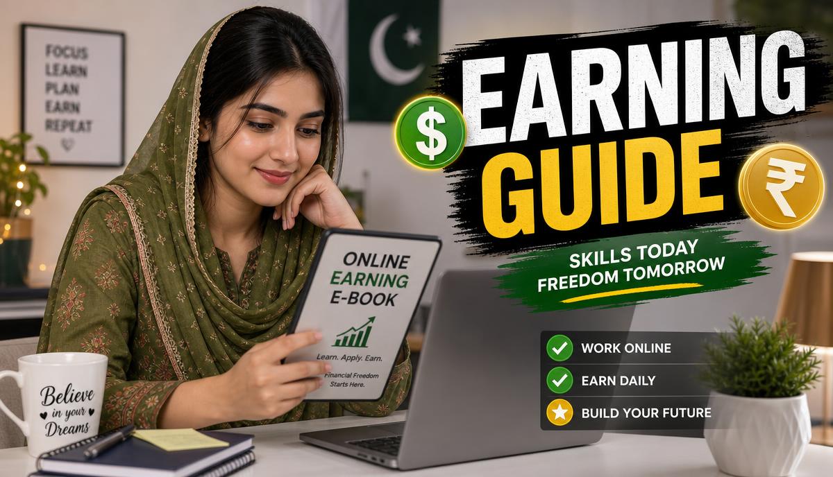 Online earning guide e-book Pakistan